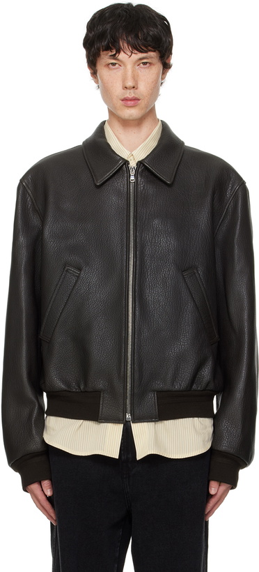 Photo: Recto Brown Ben Leather jacket