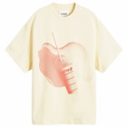 Jil Sander Men's Milkshake T-Shirt in Twizzlers