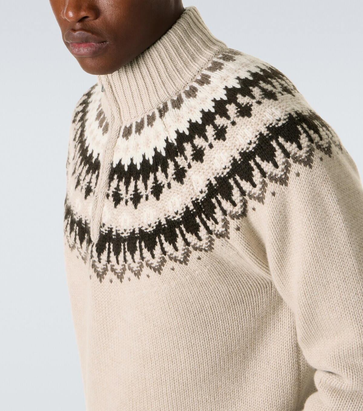 Arch4 Mr Saint Gervais half-zip sweater