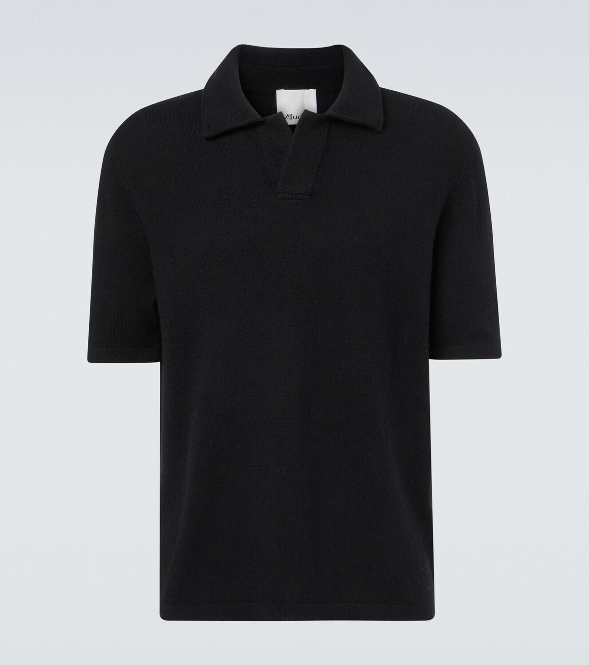 Allude Wool and cashmere polo sweater