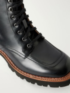 Grenson - Noha Leather Lace-Up Boots - Black