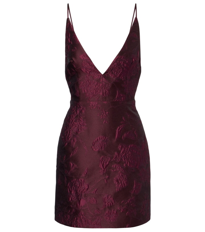 Photo: Emilia Wickstead Vero embroidered minidress