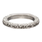Maison Margiela Silver Spliced Ring