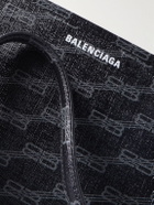 Balenciaga - Logo-Print Coated-Canvas Tote Bag