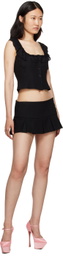 GUIZIO Black Paloma Top