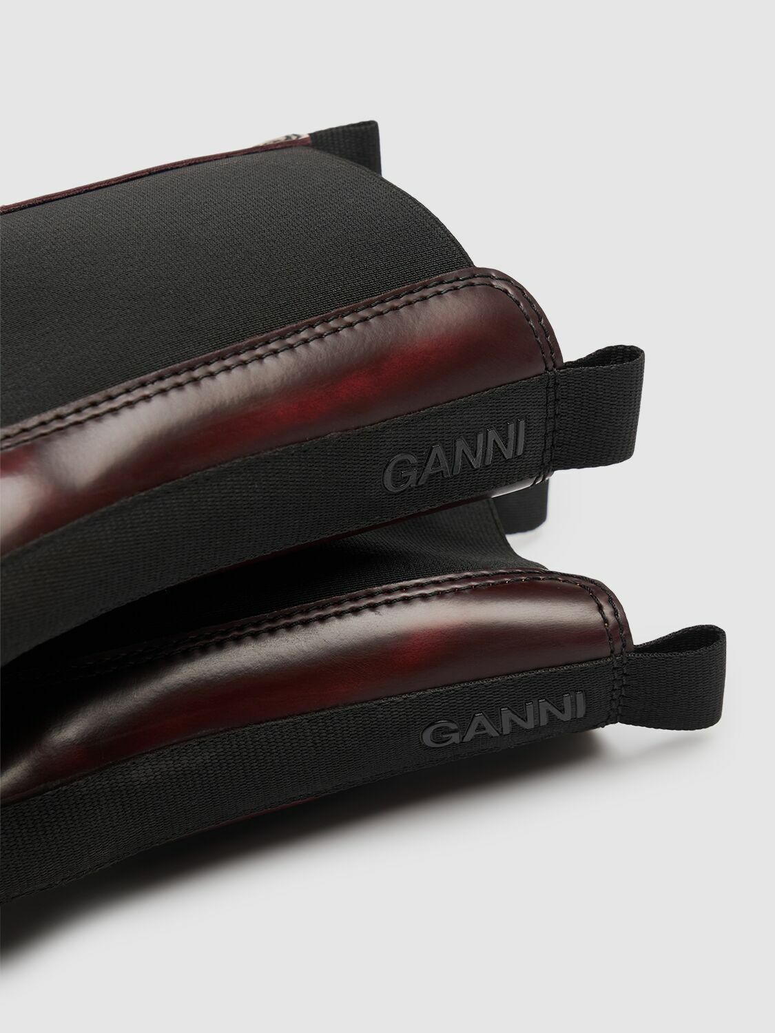 GANNI 50mm Mid Cleated Chelsea Boots