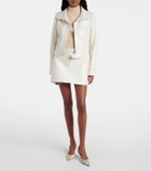 Courrèges Reedition ribbed-knit mockneck sweater
