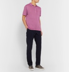 Massimo Alba - Garment-Dyed Linen Polo Shirt - Pink