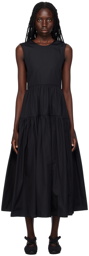 Cecilie Bahnsen Black Ruth Midi Dress