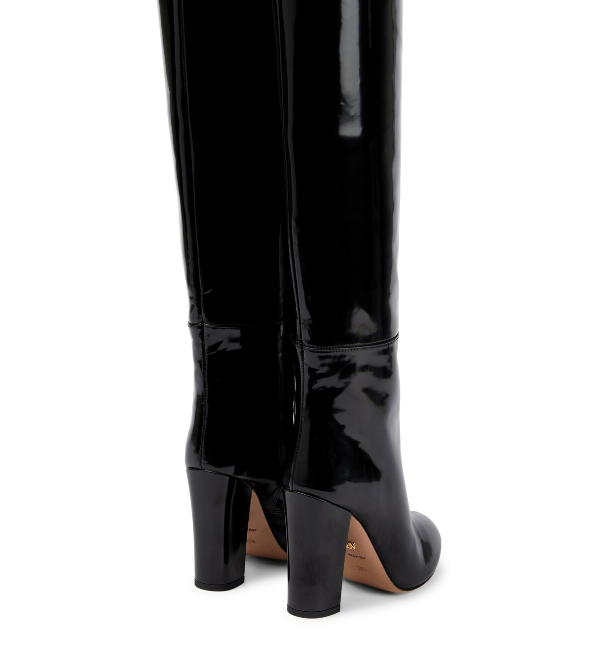Giambattista Valli - Suede-trimmed PVC knee-high boots