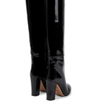 Giambattista Valli - Suede-trimmed PVC knee-high boots