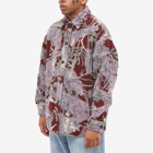 MCQ Men's Fleece Overshirt in Pumice