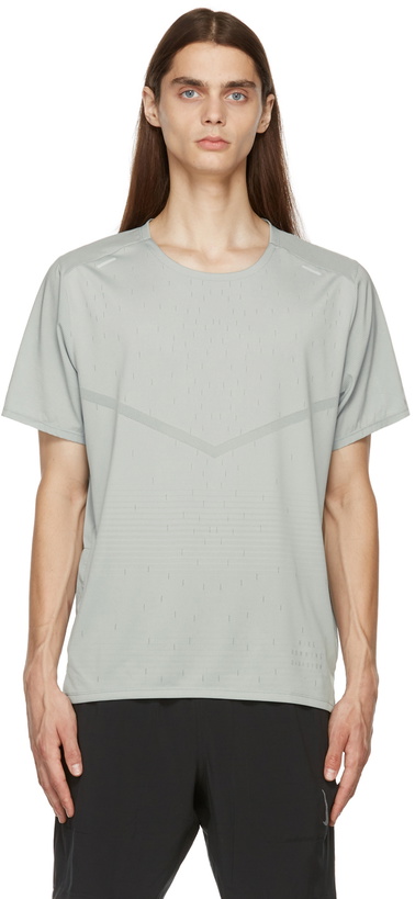 Photo: Nike Grey Rise 365 Run Division T-Shirt