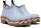 Thom Browne Blue Garden Boots