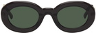 Jacquemus Black Le Raphia 'Les Lunettes Pralu' Sunglasses