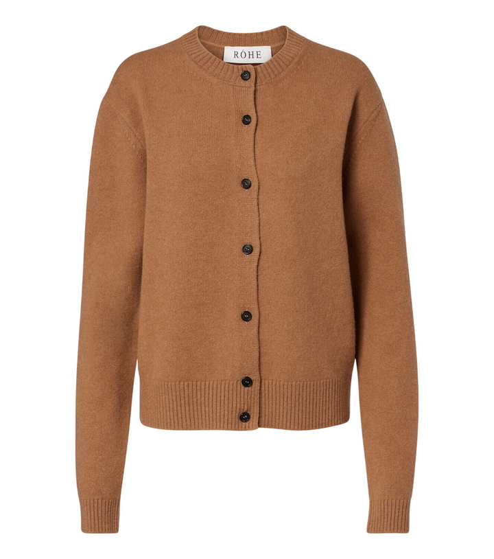 Photo: Róhe Wool and cashmere-blend cardigan