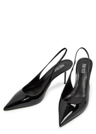 Paris Texas Lidia 70 Patent Leather Slingback Pumps