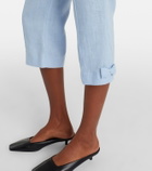Posse Harper linen capri pants
