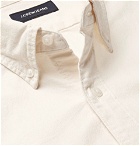 J.Crew - Slim-Fit Button-Down Collar Stretch-Cotton Chambray Shirt - Beige