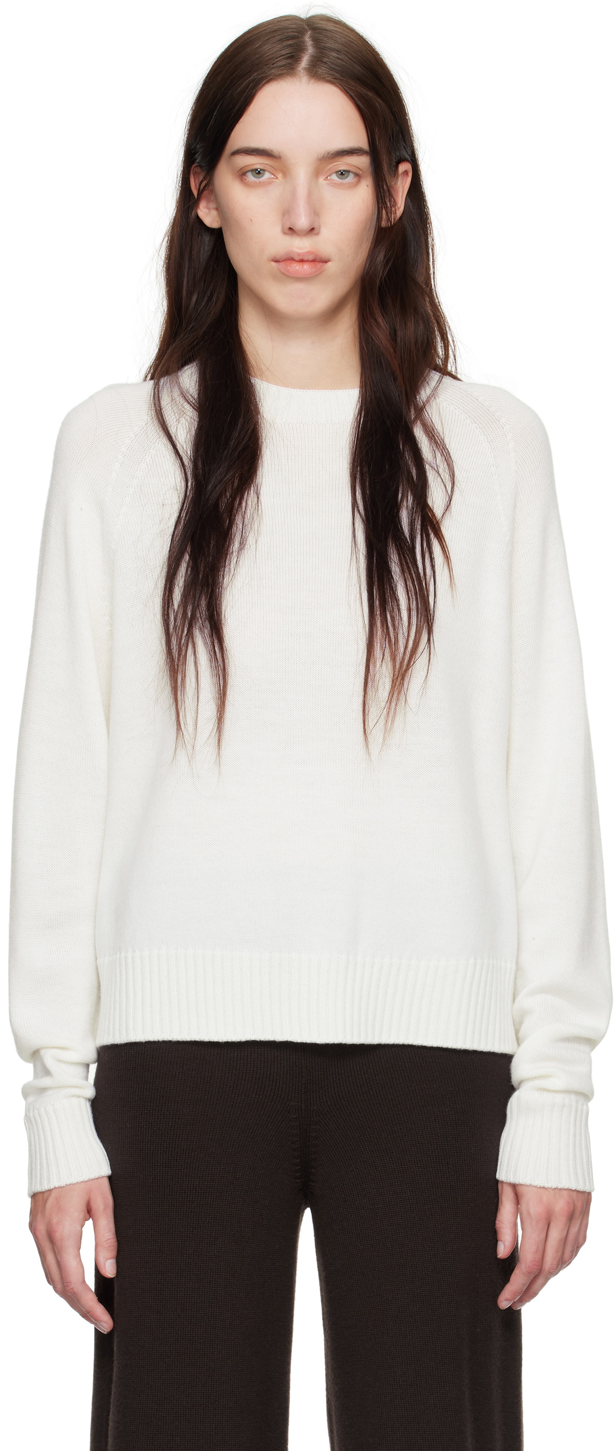 Max Mara Leisure Off-White Salvia Sweater