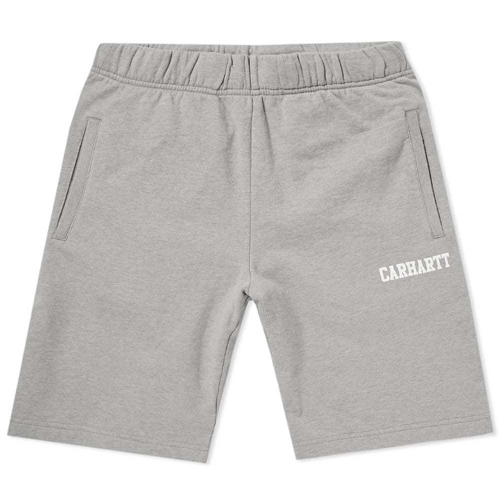 Photo: Carhartt College Sweat Short Grey