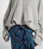 Dries Van Noten Cotton jersey sweatshirt
