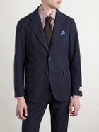 Massimo Alba - Catch2 Cotton Suit Jacket - Blue