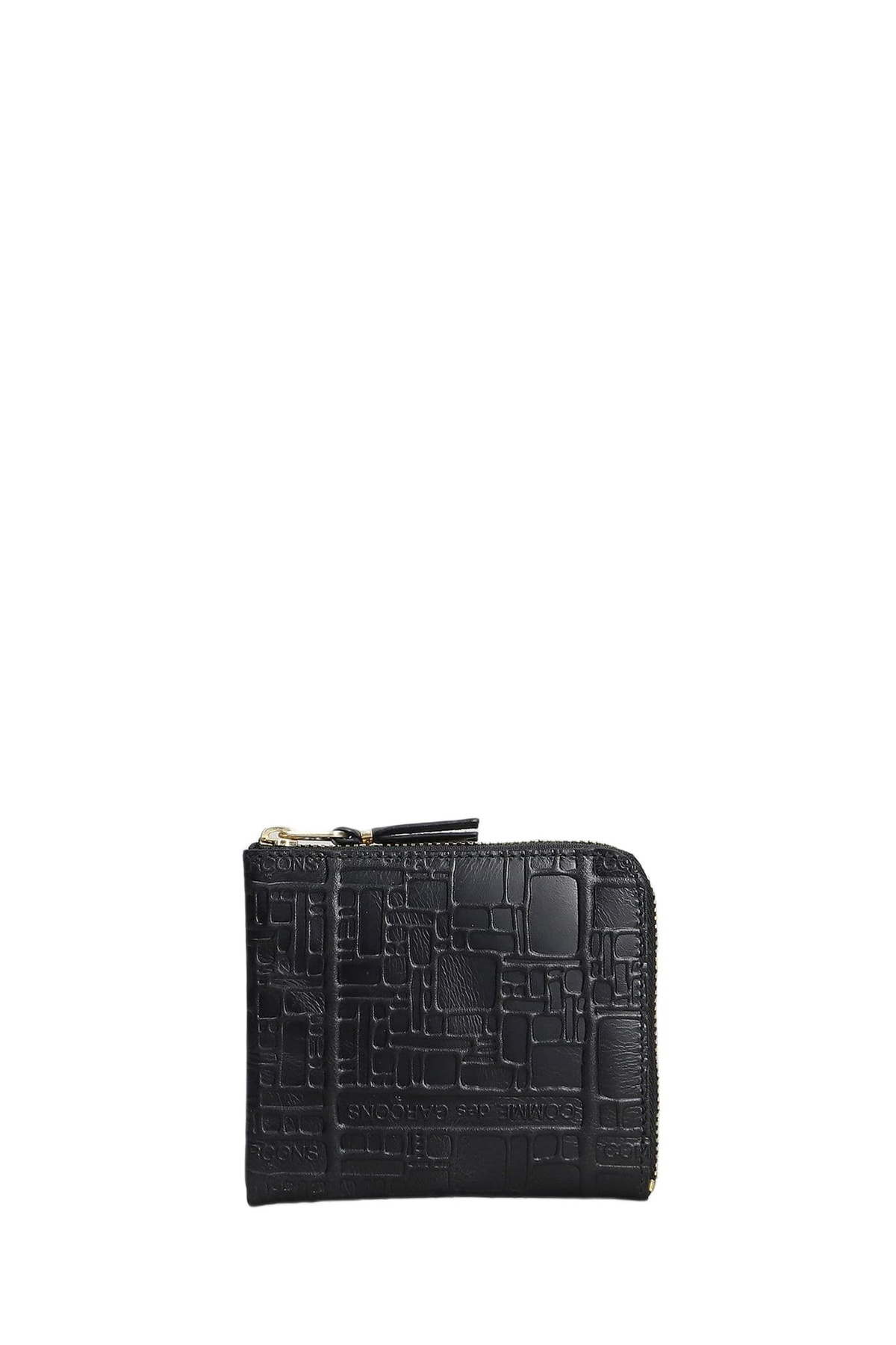 Comme des Garçons Wallet Wallet In Black Leather