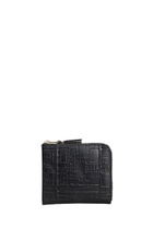 Comme des Garçons Wallet Wallet In Black Leather