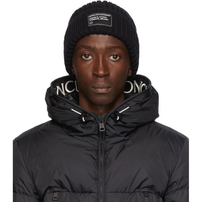 Moncler Genius 7 Moncler Fragment Hiroshi Fujiwara Rib Knit Beanie