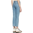 Earnest Sewn Blue Melody Crop Flare Jeans
