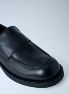 MM6 Maison Margiela Leather Penny Loafers