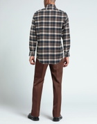 Finamore 1925 Mens Shirt Dark in Brown