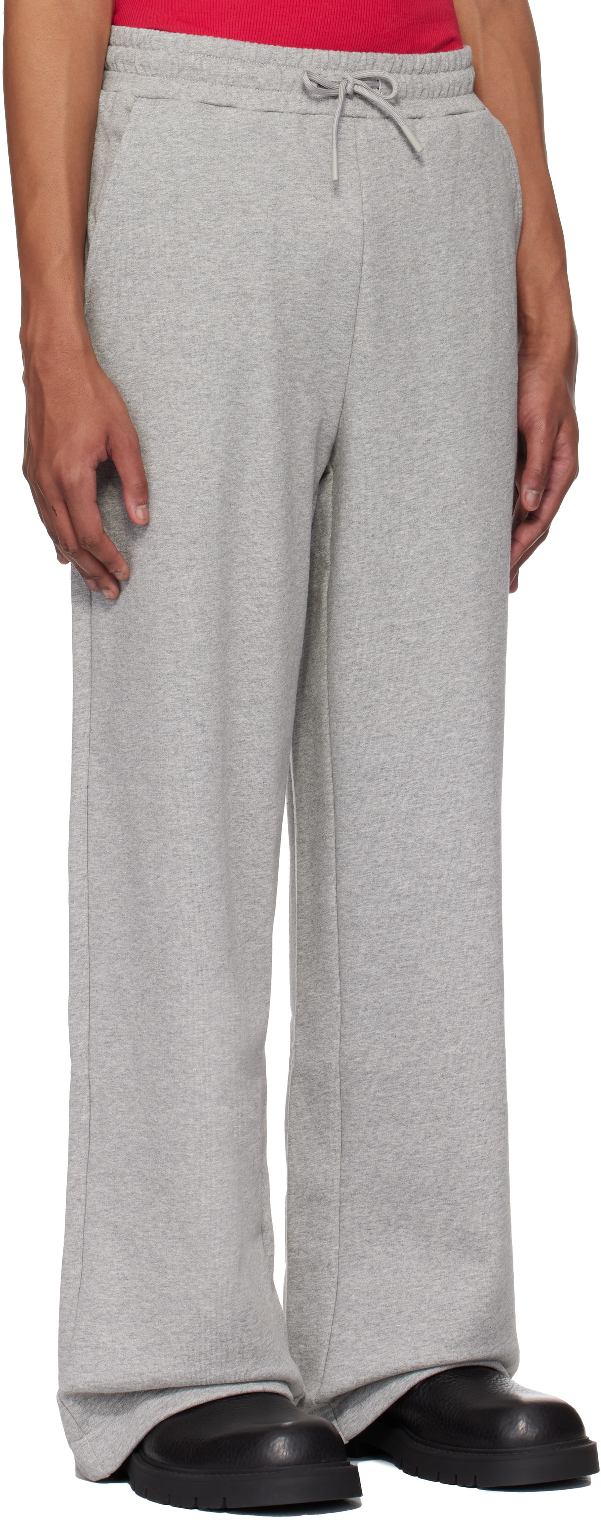 Fax Copy Express Gray Casual Sweatpants