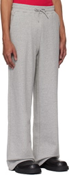 Fax Copy Express Gray Casual Sweatpants