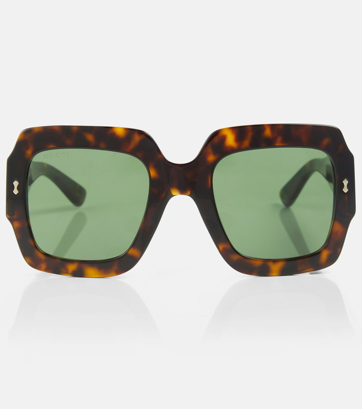 Gucci - Square tortoiseshell sunglasses Gucci