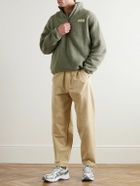 Outdoor Voices - Oversized Recycled PrimoFleece Half-Zip Sweater - Green