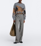 Stella McCartney Intarsia virgin wool sweater