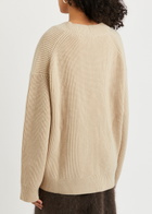 Nanushka Laran Wool-blend Cardigan Cream