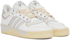 adidas Originals White Rivalry Low 86 Sneakers