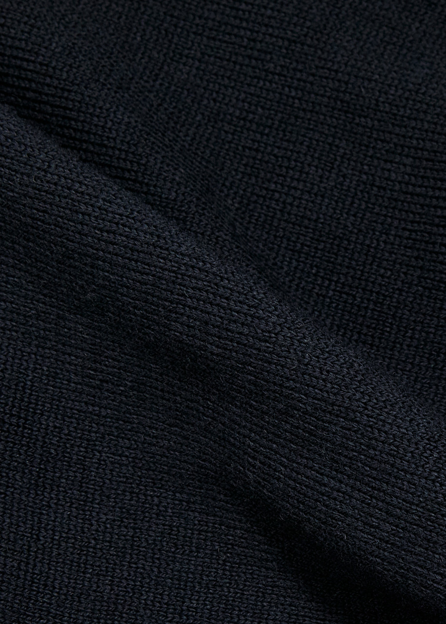 John Smedley Henning Wool Sweatpants Navy