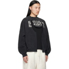 Satoshi Nakamoto Black Bone Crewneck Sweatshirt