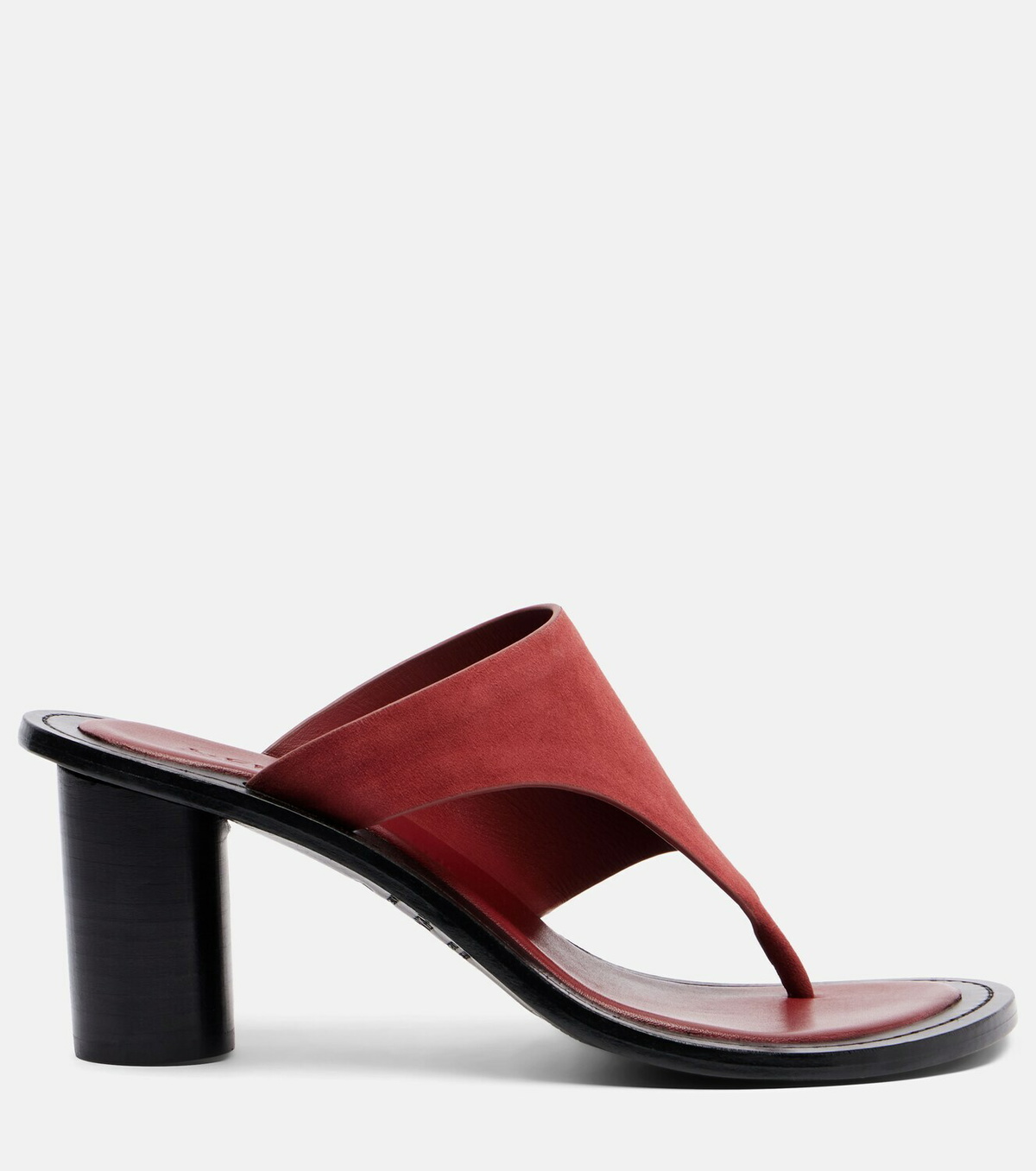 A.Emery Hardie suede thong sandals