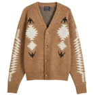 Pendleton Men's Mohair Cardigan in Spider Rock