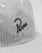 By Parra Classic Logo 6 Panel Hat Blue|White - Mens - Caps