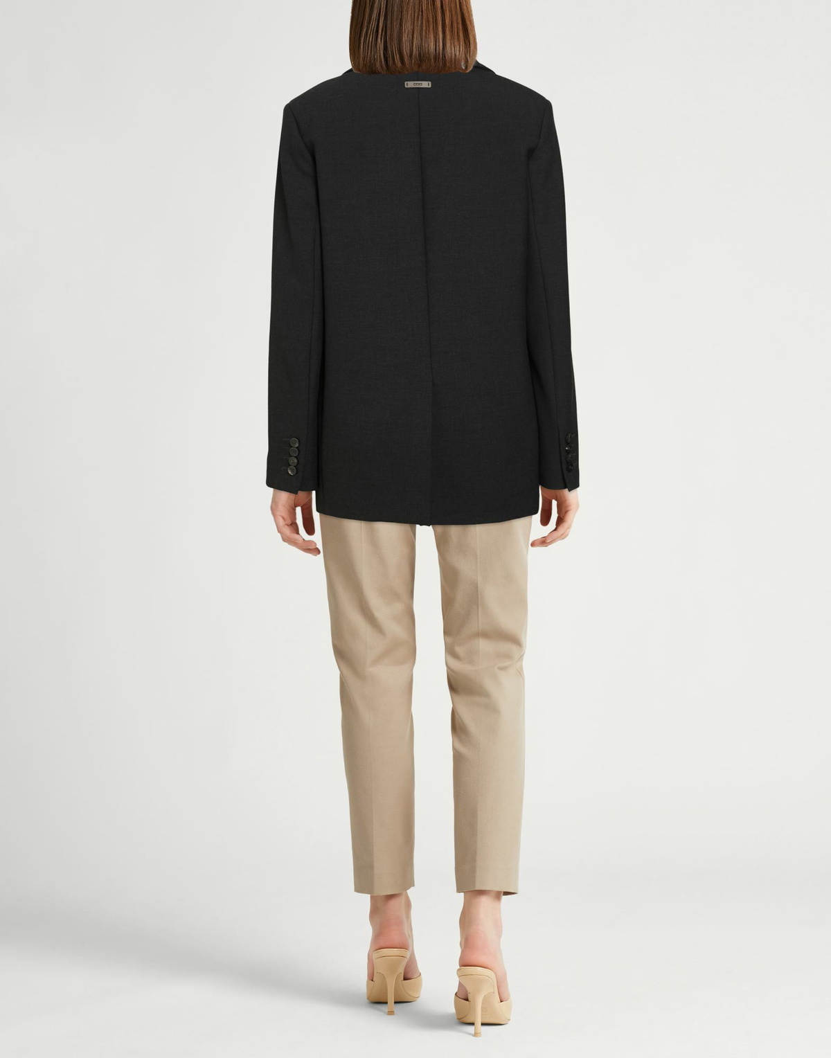 Peserico Womens Blazer Charcoal