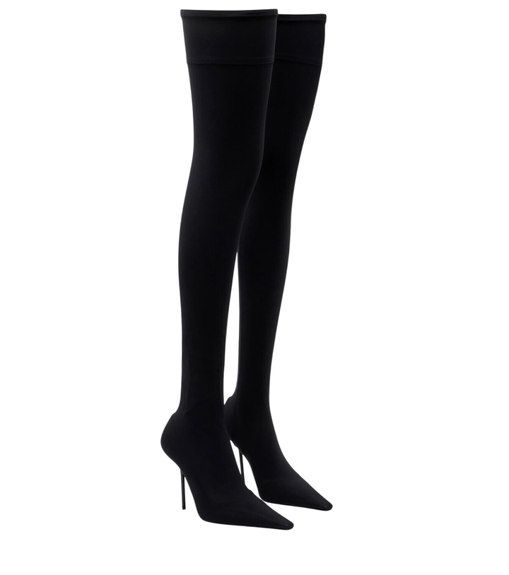 Photo: Victoria Beckham 100 jersey over-the-knee boots
