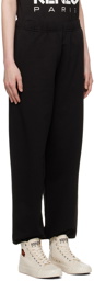 Kenzo Black Kenzo Paris Loose Lounge Pants