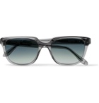ahnah - Bosco D-Frame Tortoiseshell Bio-Acetate Sunglasses - Gray