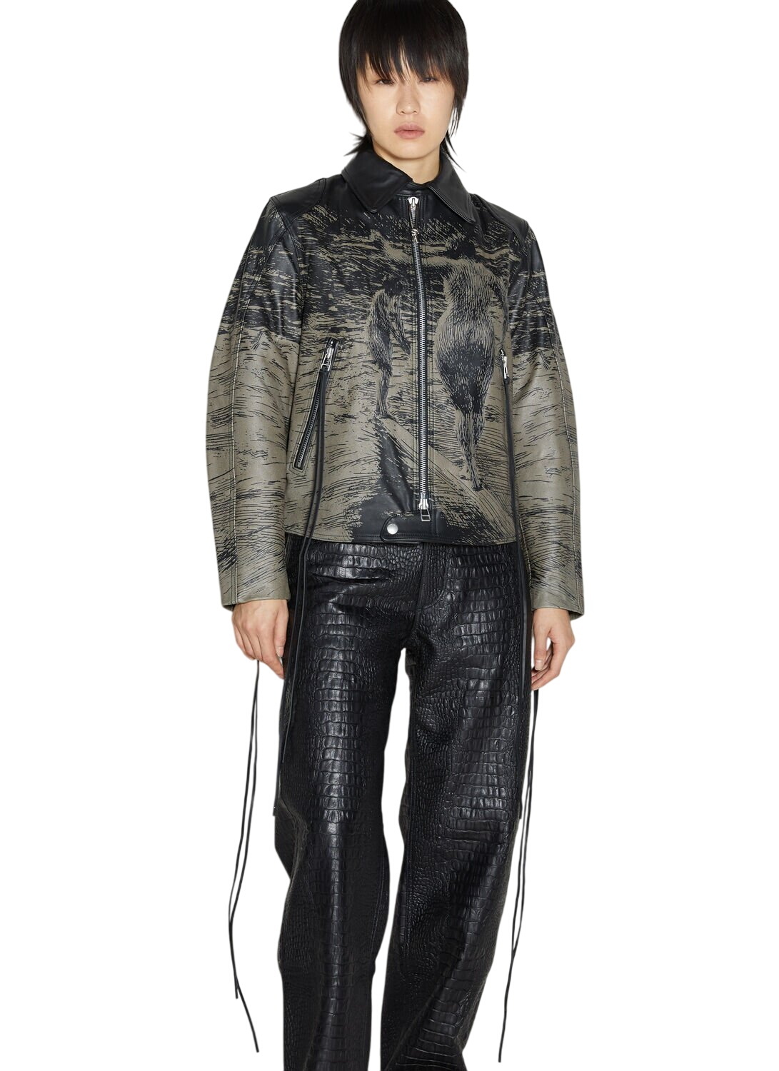 Eytys Blue Mason Leather Jacket Eytys